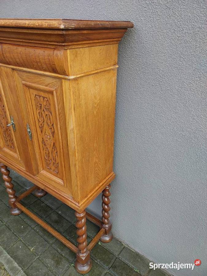 Stary eklektyczny kabinet barek kredens Tczew sprzedam