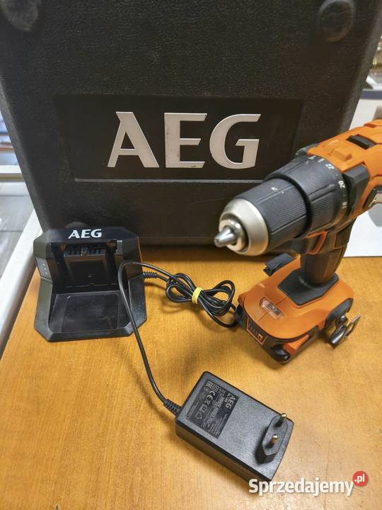 WiertarkoWkrętarka Udarowa AEG BSB18G4 18V Wiertarki i wkrętarki