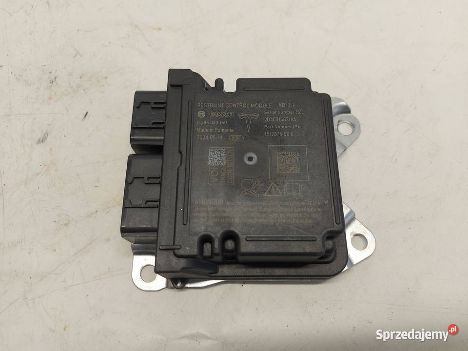 TESLA MODEL Y 2024r MODUŁ STEROWNIK PODUSZEK dolnośląskie