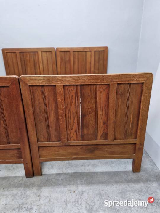 Oryginalne Dębowe Łóżka Secesyjne AntykiMarki Meble Marki
