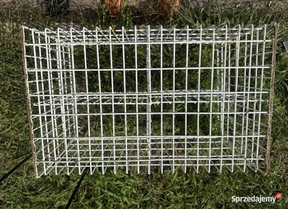 Kosz metalowy na butelki z lat PRLu Pozostałe Łódź