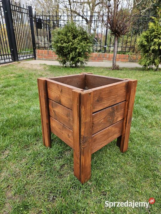 Doniczka Drewniana sosna Środa Śląska