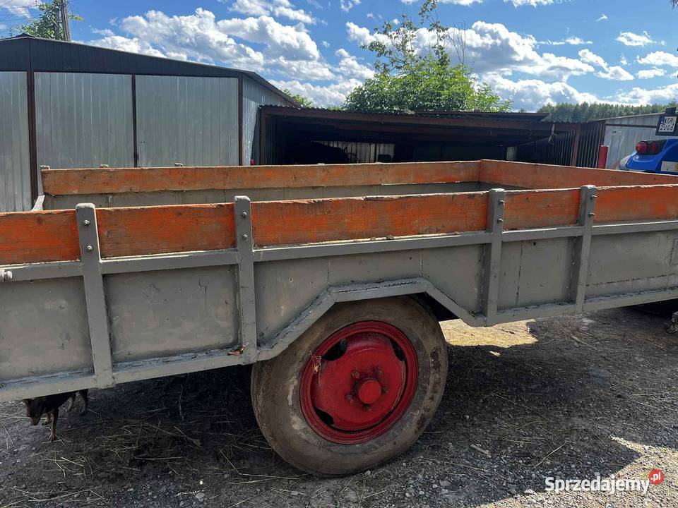 Przyczepa jednoosiowa mocna Biecz