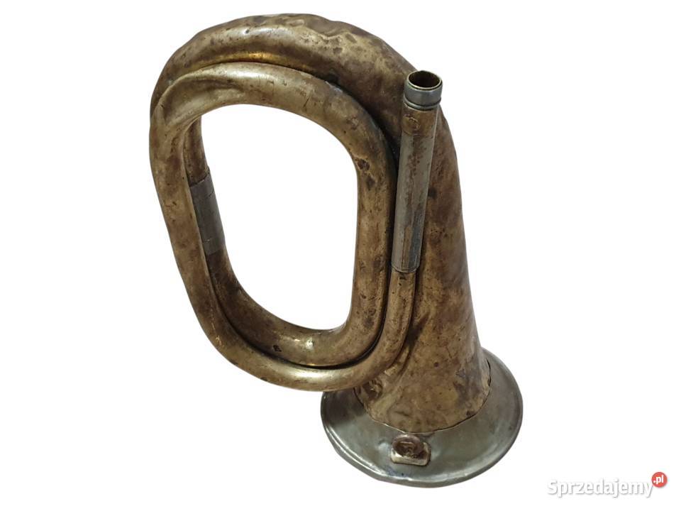 Stara przedwojenna trąbka klakson sygnał Cieszyn sprzedam