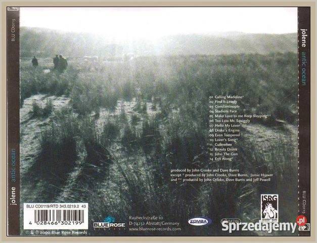Jolene Antic Ocean Album CD rock Krynica-Zdrój