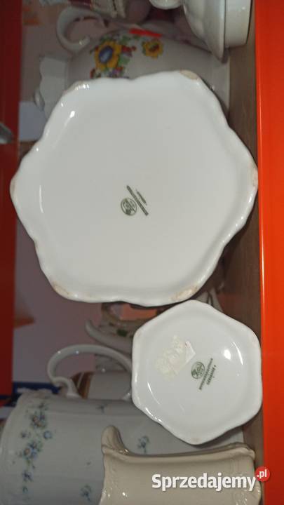 Dzbanek do kawy Hutschenreuther Germany Biały Gdańsk