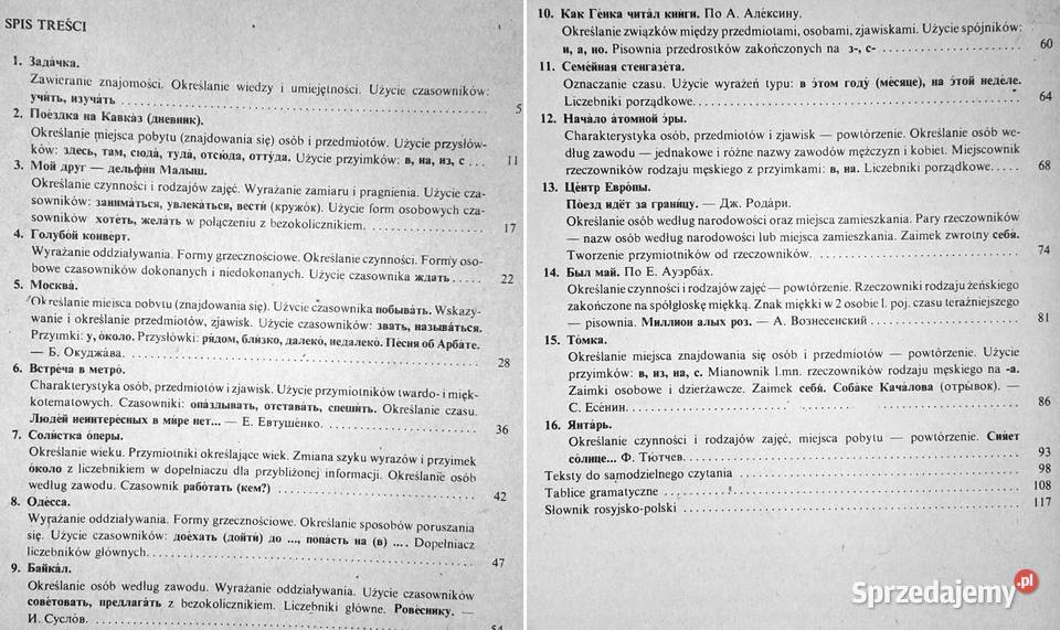 Ruski jazyk kl 1 Język rosyjski Halina Dąbrowska Chełm