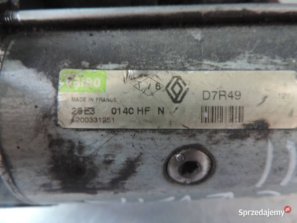 SCENIC 2 19dCi ROZRUSZNIK D7R49 VALEO Nowy Sącz sprzedam
