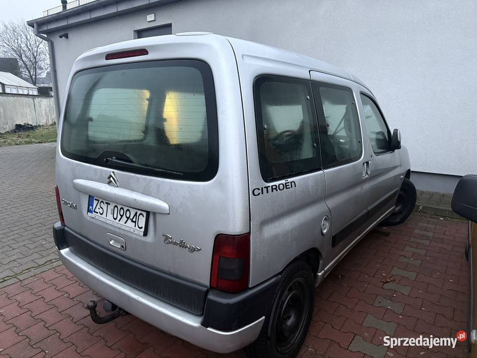 Citroen berlingo 16hdi uszkodzony zachodniopomorskie Chociwel