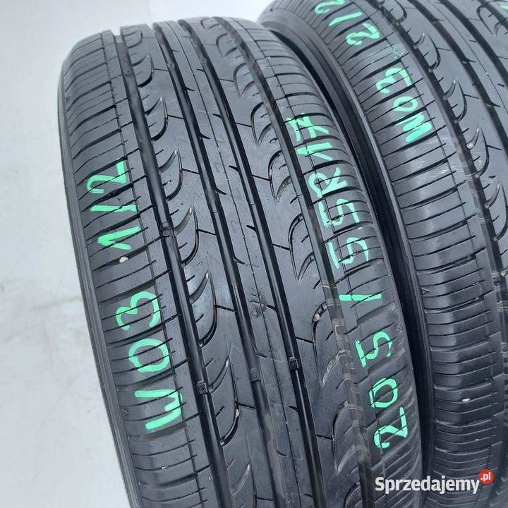 OPONY CAŁOROCZNE 2 20555R17 KUMHO SOLUS KH25 wielkopolskie sprzedam