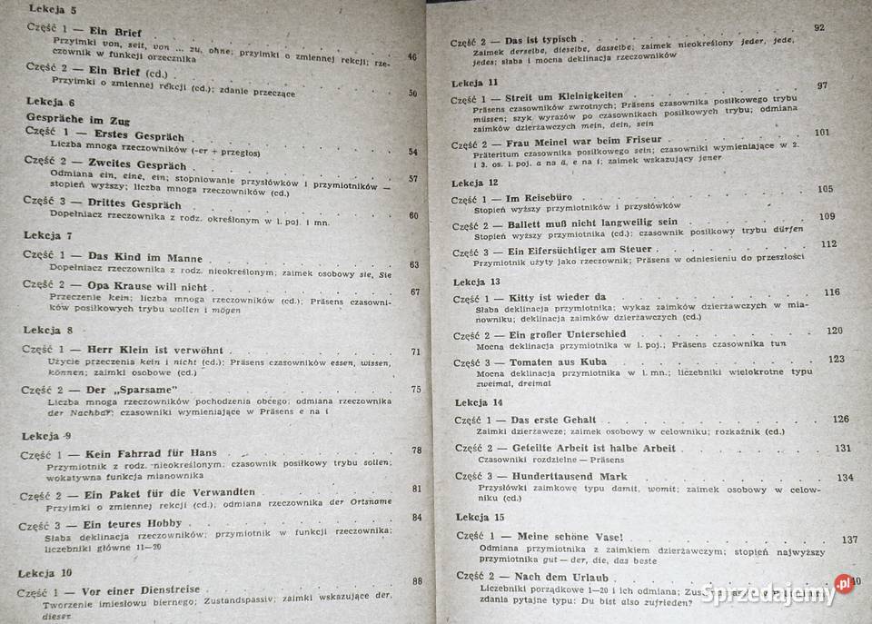 Mówimy niemiecku Kurs początkujących Czochralski Chełm sprzedam