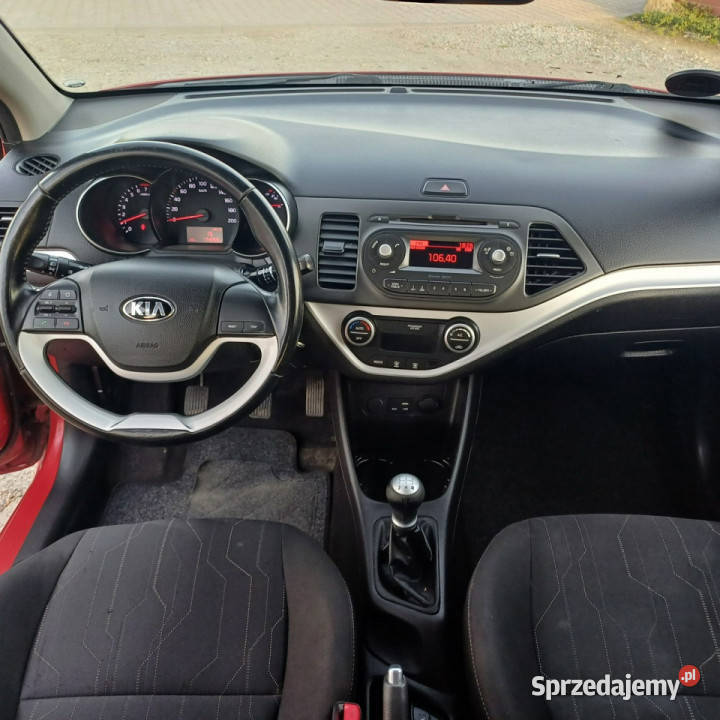 Kia Picanto 10 Benzyna Klimatronic II 2011 światła do jazdy dziennej Suchorzew