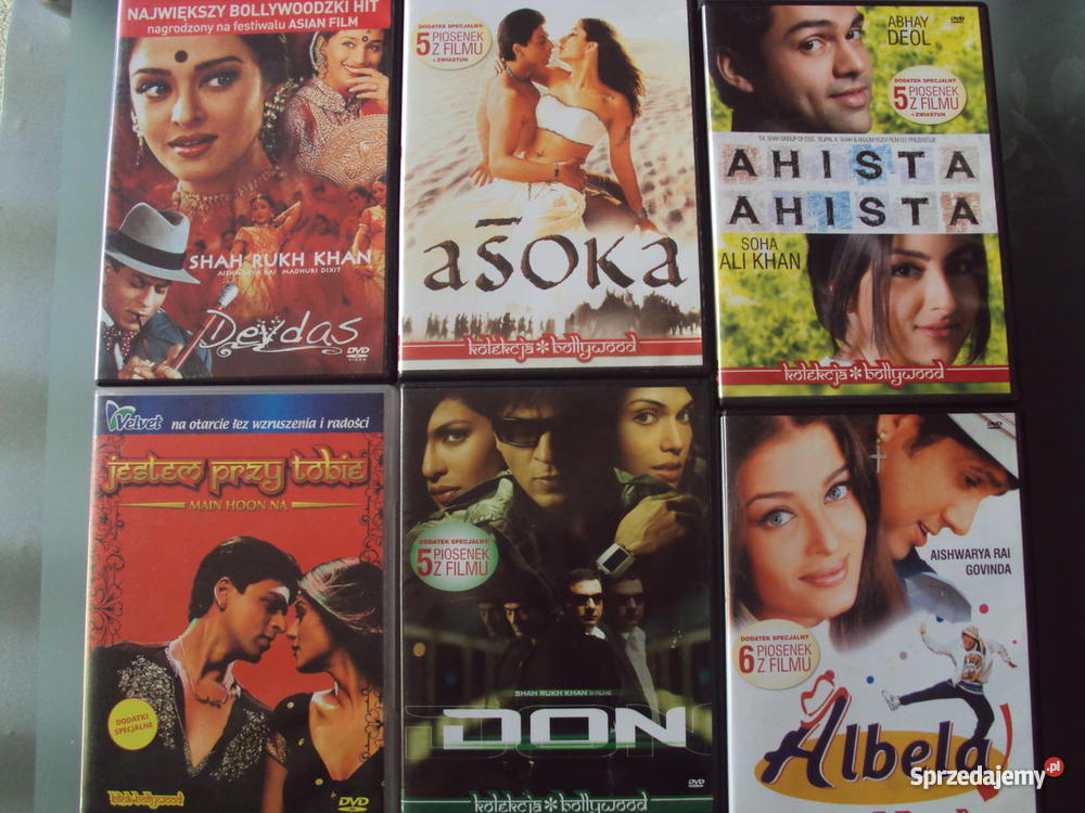7 filmów Bollywood na dvd1 w prezencie