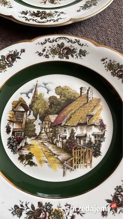 Patera Ascot Service Plate By Wood Sons England Gdańsk