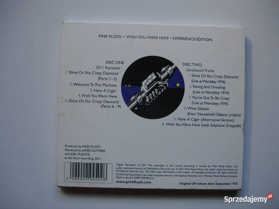 PINK FLOYD płyta CD CD Zielona Góra