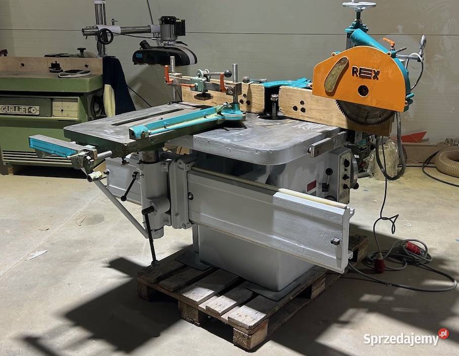 Frezarka Buerle SFM wózek piła Wadowice