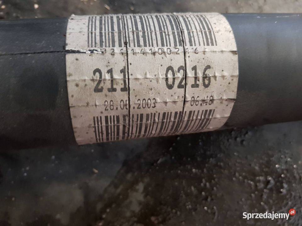 WAŁ NAPĘDOWY 2114100216 E KLASA W211 Pozostałe kujawsko-pomorskie Lipno