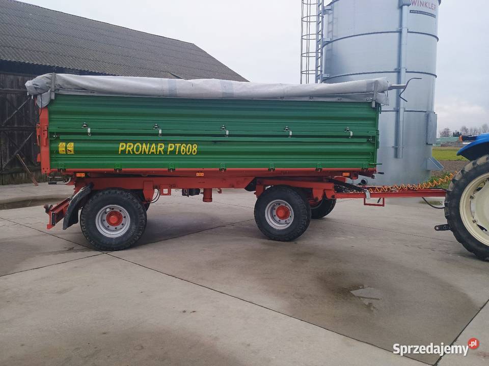 Pronar PT608 8t ładowności paletowa stan b 2015r Jeziory