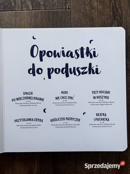 Bajki na dobranoc opowiastki do poduszki twarda Wyszków