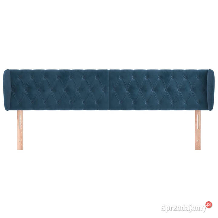 Zagłówek uszak ciemnoniebieski 203x23x7888 mazowieckie Warszawa sprzedam
