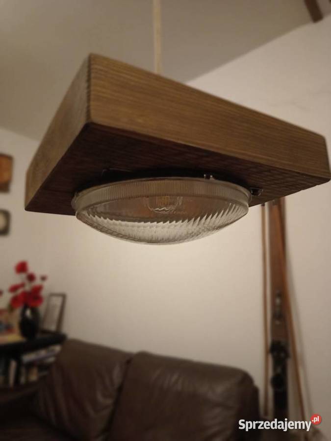 Lampa wisząca z reflektora sprzedam