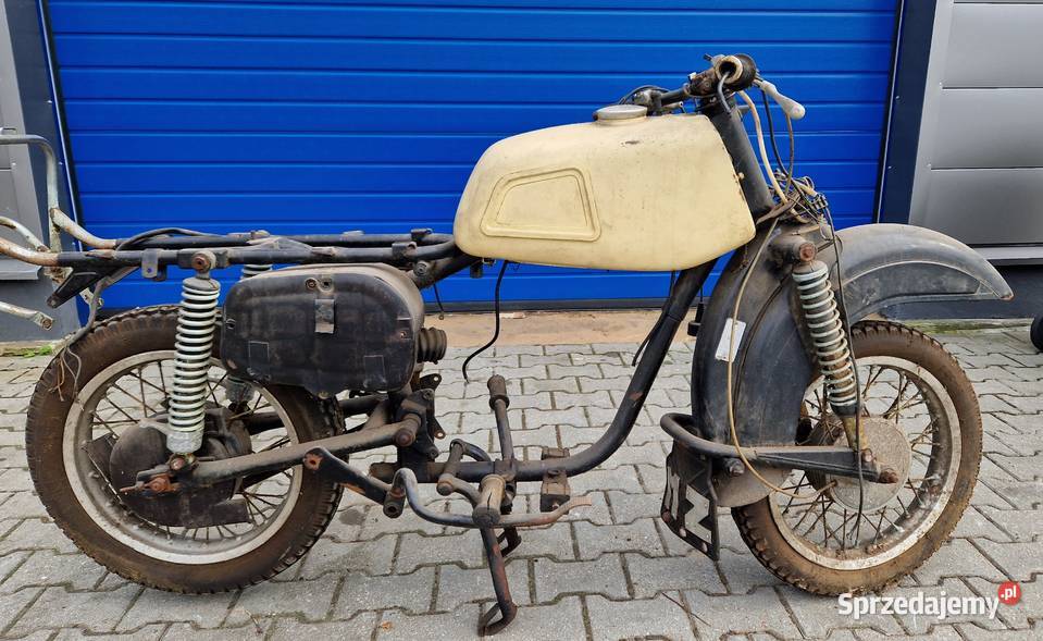 MZ 250 Trophy motocykl do remontu 250cm3 mazowieckie Wyszogród sprzedam