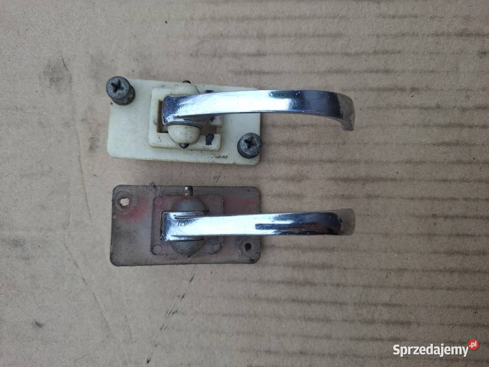 Klamki wewnetrzne chromowe chrom Fiat 126p opolskie Strzelce Opolskie