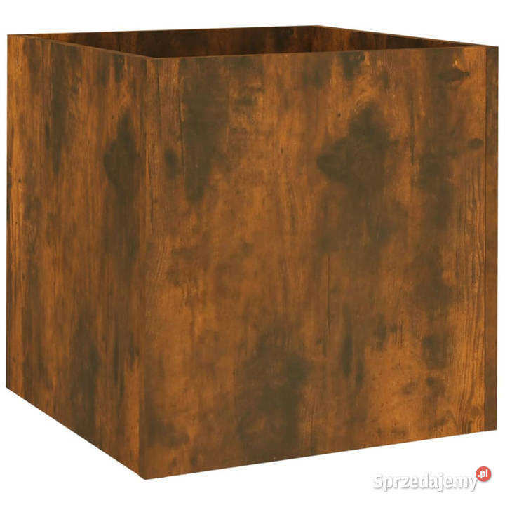 Donica przydymiony dąb 40x40x40 materiał mazowieckie Warszawa