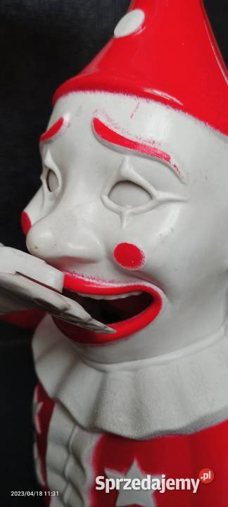 Clown Bank skarbonka z podajnikiem monet Nakło nad Notecią sprzedam