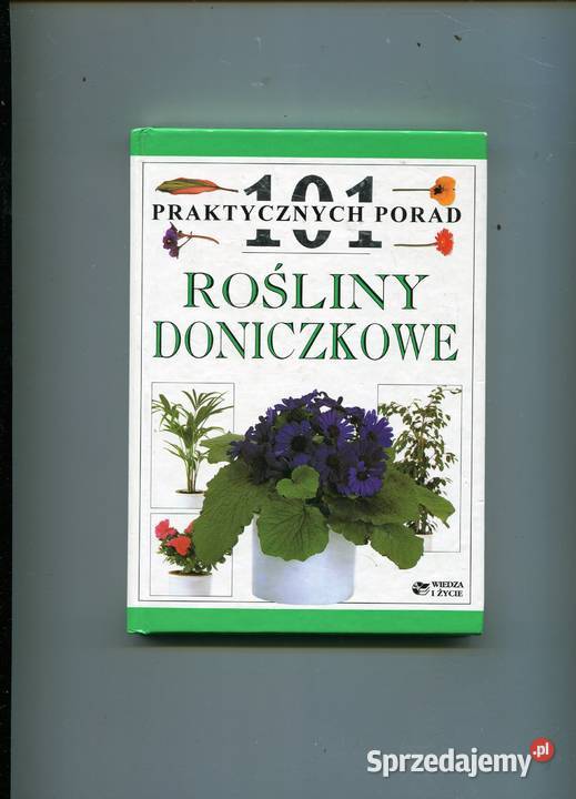 Rośliny doniczkowe 101 praktycznych porad Szczecin sprzedam