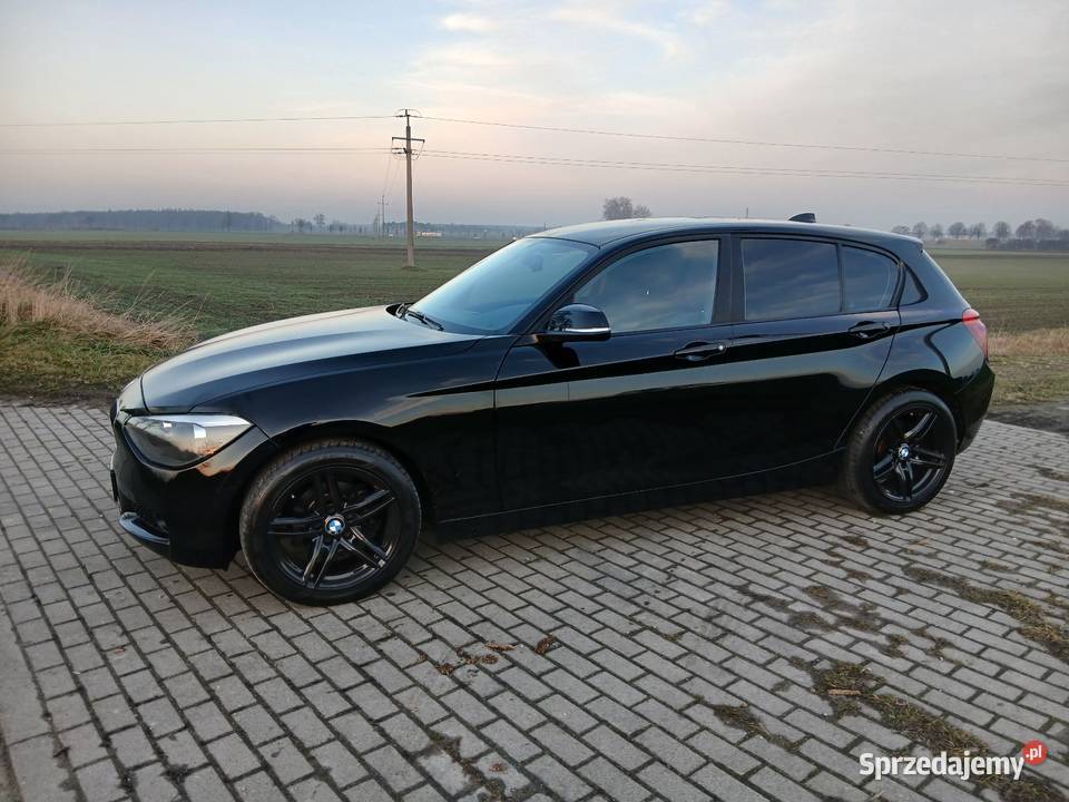 Bmw 116 Czarna Piękna z Niemiec Super stan manualna Dobrzyca