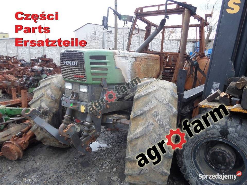 Fendt 514 części skrzynia biegów zwolnica silnik Byków