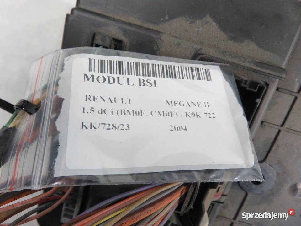 BSI RENAULT MEGANE II 15 dCi 8200351182