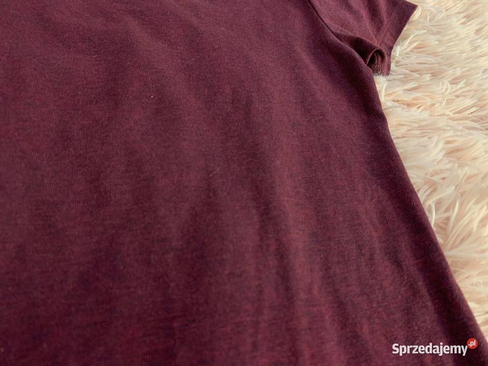 Tshirt koszulka bordowy fioletowy burgundowy podkarpackie Jasło