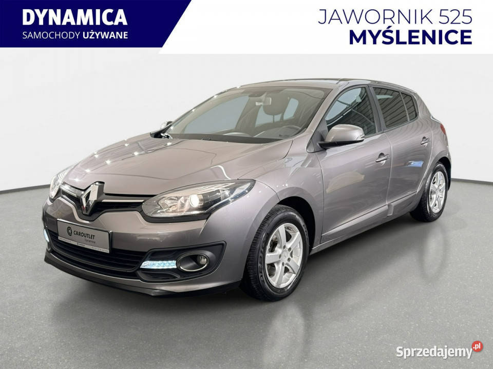Renault Megane 16 LPG 110 M6 2014 r salon światła LED Myślenice