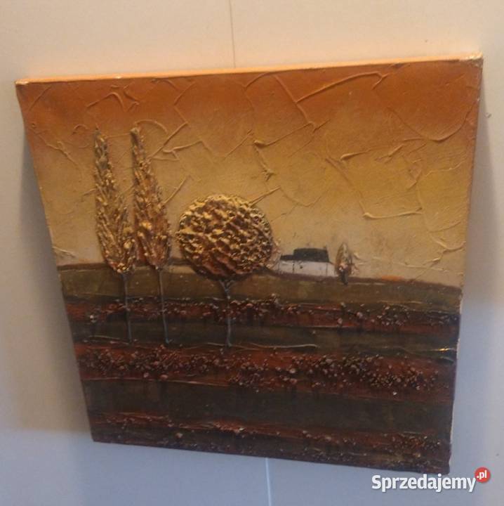 Obraz malowany ręcznie sprzedam