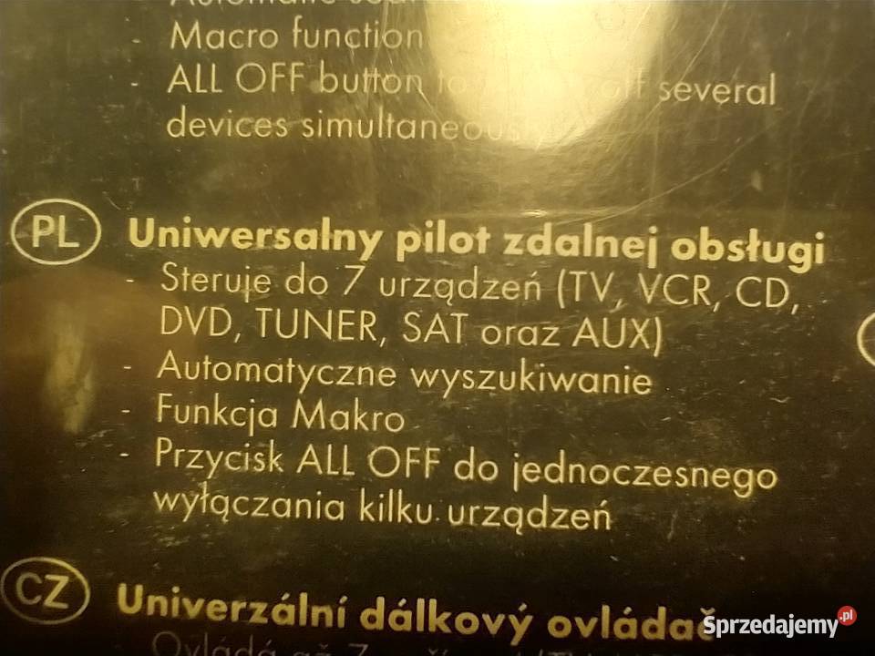 Pilot uniwersalny RC 9206 Watson Łódź