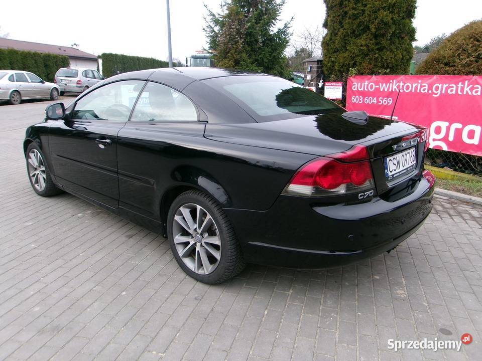 VOLVO C70 20 D Automat Skóra Cabrio Dolna Grupa sprzedam