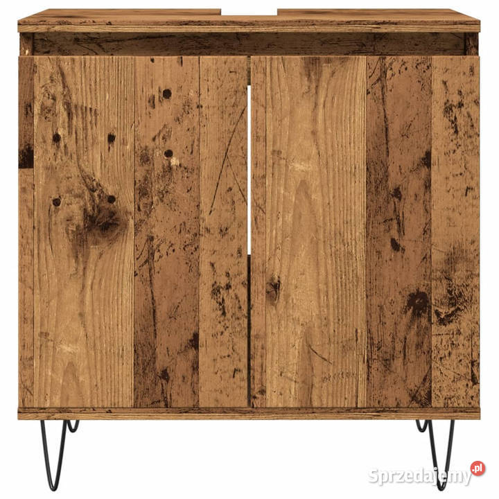 Szafka łazienkowa stare drewno 58x33x60 WM857217