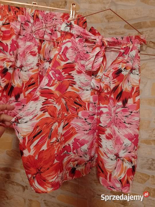 44XXL Shein Zestaw letni szorty top komplet różowy Kraków sprzedam