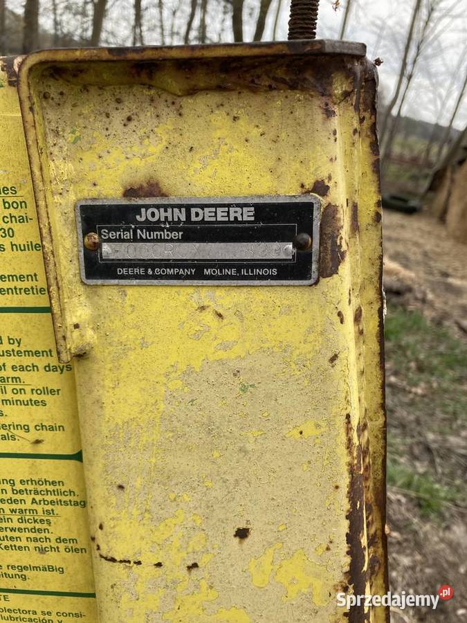 Heder przystawka do kukurydzy John Deere nieuszkodzony Świątkowice sprzedam