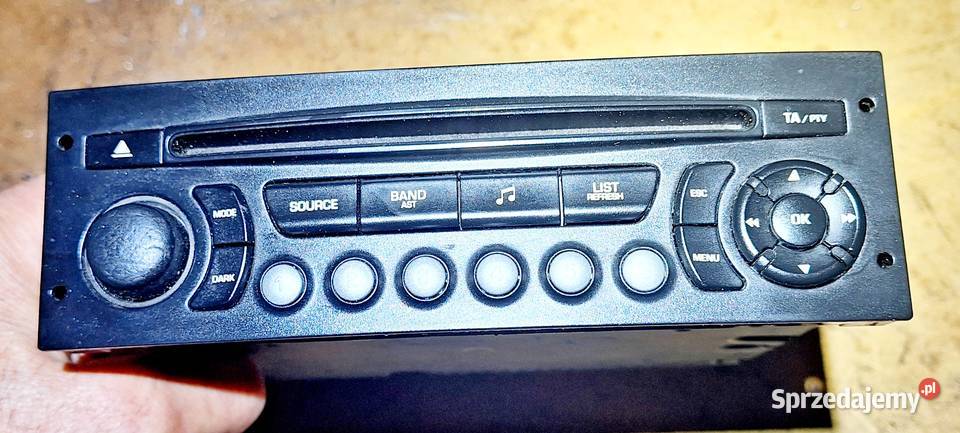 PEUGEOT CITROEN 206 207 307 RADIO 96639793XT