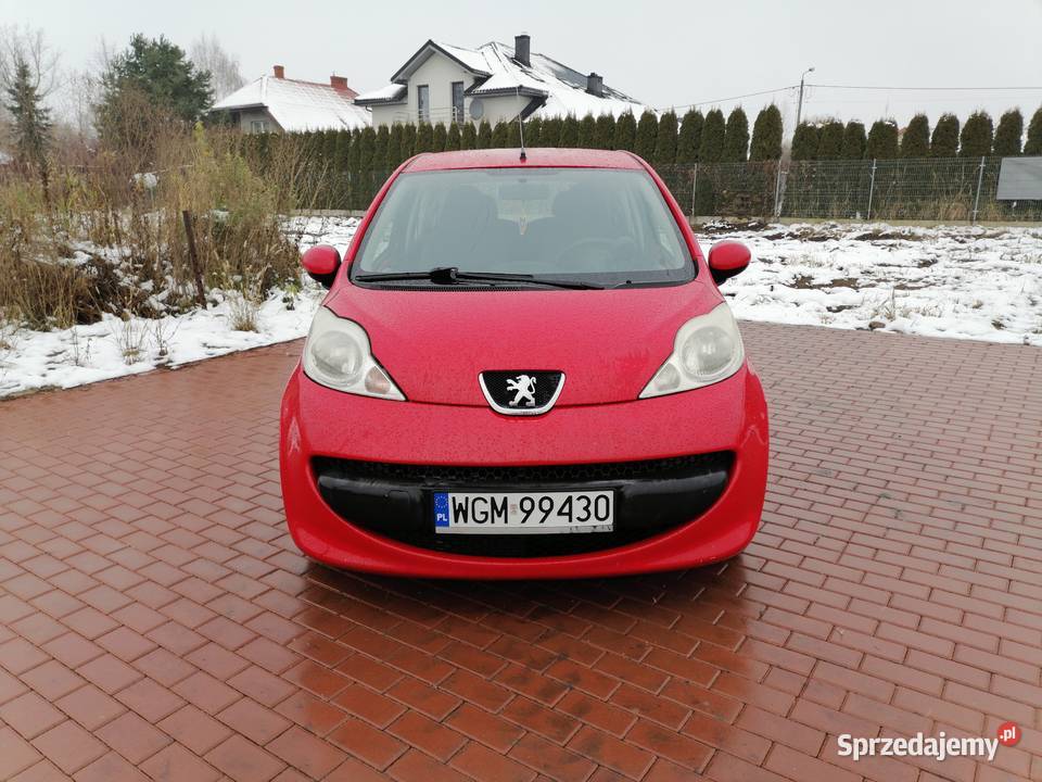 Peugeot 107 ekonomiczny 10 68 Klimatyzacja klimatyzacja Mińsk Mazowiecki sprzedam