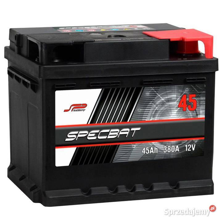Akumulator SPECBAT 45Ah 380A EN PRAWY PLUS Warszawa sprzedam