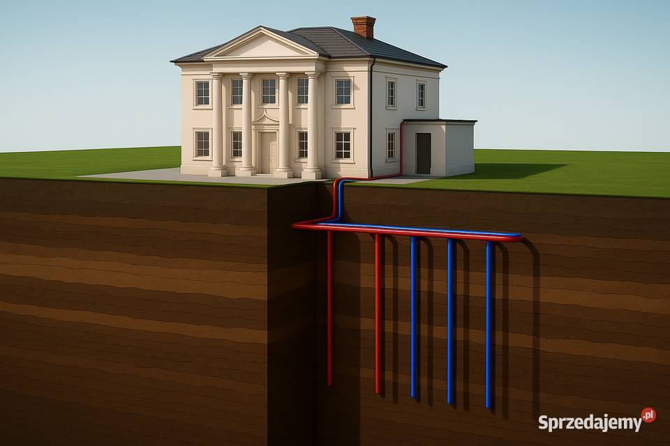 odwierty Gruntowa pompa ciepła Thermia montaż Namysłów