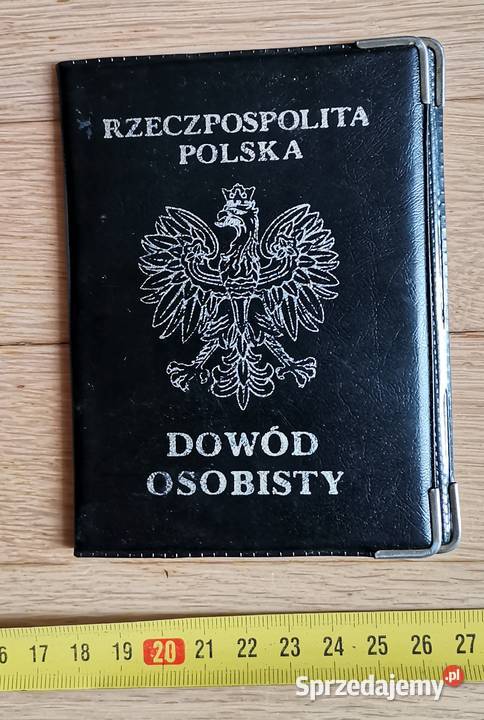 20 Okładka na stary dowód osobisty sprzedam