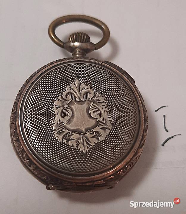 Stary Srebrny Zegarek Kieszonkowy I Gliwice sprzedam