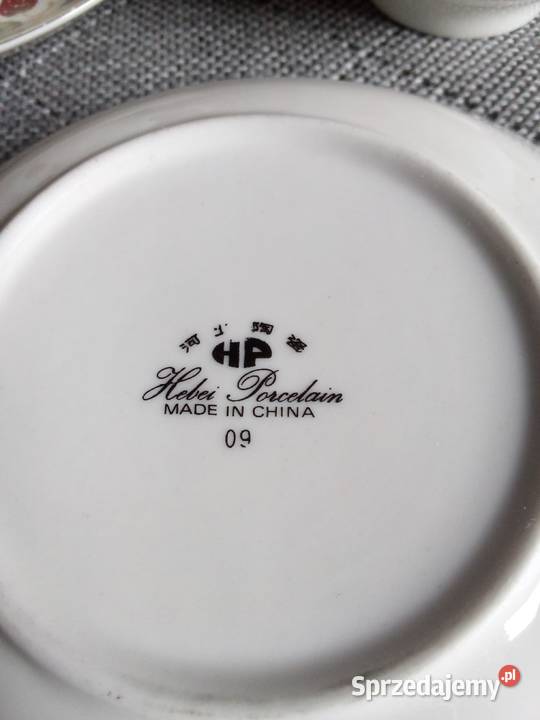 Piękne porcelanowe duo