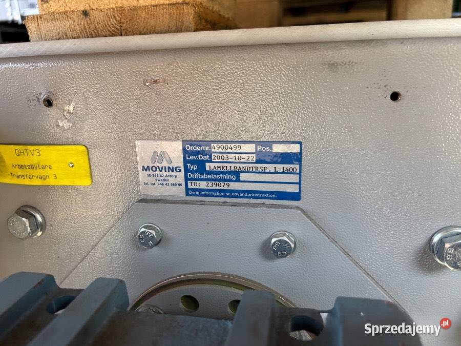 Elektryczny wózek transferowy MOWING gotowy do Pozostałe Podskarbice Szlacheckie