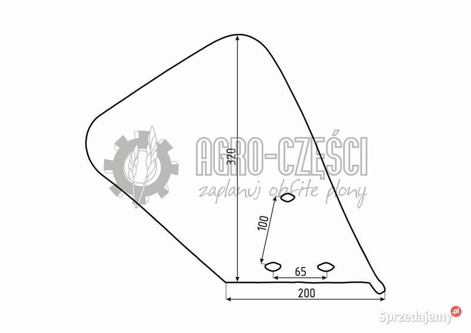 KUHN ODKŁADNICA PRZEDPŁUŻKA PRAWA 619132 LEWA opolskie Skoroszyce